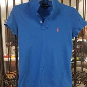 Blue polo